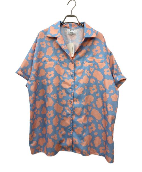 jouetie（ジュエティ）jouetie (ジュエティ) 開襟シャツ スカイブルー サイズ:M 未使用品の古着・服飾アイテム