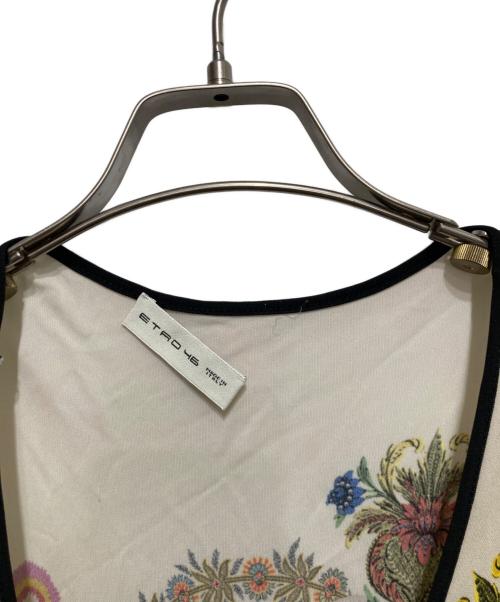 ETRO（エトロ）ETRO (エトロ) 総柄ワンピース ブラック サイズ:46の古着・服飾アイテム
