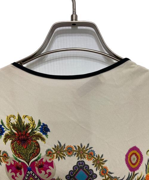 ETRO（エトロ）ETRO (エトロ) 総柄ワンピース ブラック サイズ:46の古着・服飾アイテム