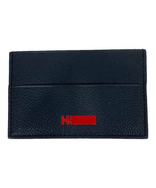 H BEAUTY&YOUTH（エイチ ビューティー&ユース）H BEAUTY&YOUTH (エイチ ビューティー&ユース) LEATHER CARD CASE ブラックの古着・服飾アイテム