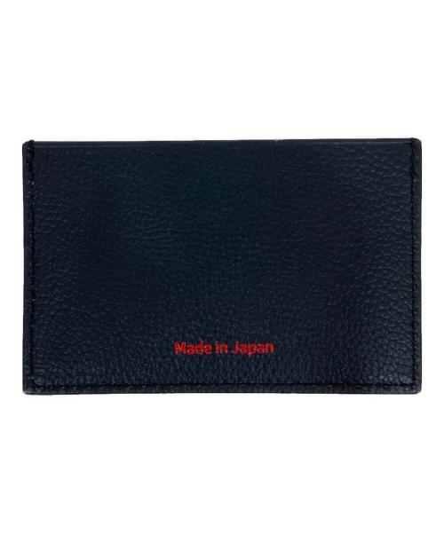 H BEAUTY&YOUTH（エイチ ビューティー&ユース）H BEAUTY&YOUTH (エイチ ビューティー&ユース) LEATHER CARD CASE ブラックの古着・服飾アイテム