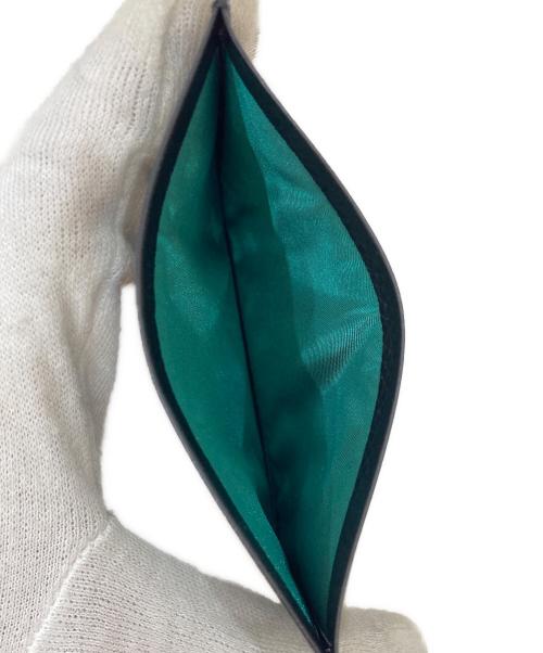 H BEAUTY&YOUTH（エイチ ビューティー&ユース）H BEAUTY&YOUTH (エイチ ビューティー&ユース) LEATHER CARD CASE ブラックの古着・服飾アイテム