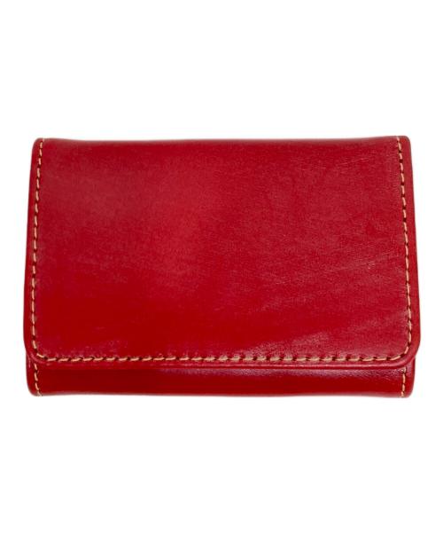 Whitehouse Cox（ホワイトハウスコックス）Whitehouse Cox (ホワイトハウスコックス) コインケース レッドの古着・服飾アイテム