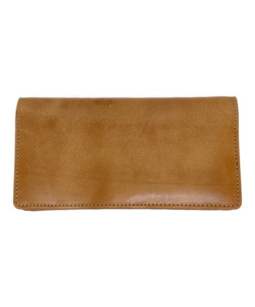 Whitehouse Cox（ホワイトハウスコックス）Whitehouse Cox (ホワイトハウスコックス) LONG WALLET ベージュの古着・服飾アイテム