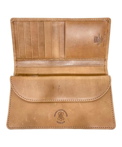 Whitehouse Cox（ホワイトハウスコックス）Whitehouse Cox (ホワイトハウスコックス) LONG WALLET ベージュの古着・服飾アイテム