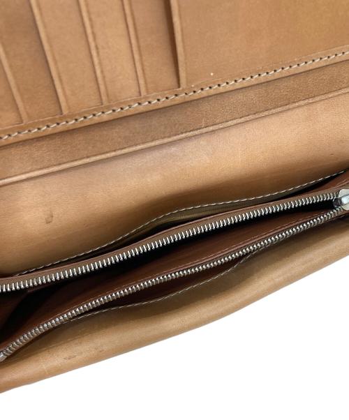 Whitehouse Cox（ホワイトハウスコックス）Whitehouse Cox (ホワイトハウスコックス) LONG WALLET ベージュの古着・服飾アイテム