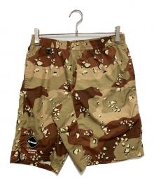 F.C.R.B.（エフシーレアルブリストル）の古着「CAMOUFLAGE PRACTICE SHORTS」｜ベージュ