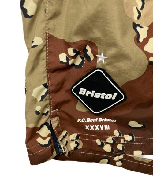 F.C.R.B.（エフシーレアルブリストル）F.C.R.B. (エフシーレアルブリストル) CAMOUFLAGE PRACTICE SHORTS ベージュ サイズ:Sの古着・服飾アイテム