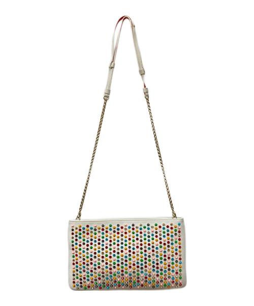 Christian Louboutin（クリスチャン・ルブタン）Christian Louboutin (クリスチャン・ルブタン) ルビポッシュ ホワイト サイズ:表記無しの古着・服飾アイテム
