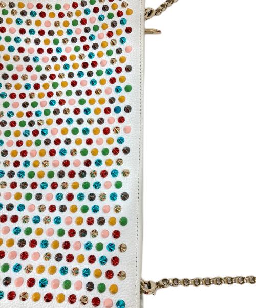 Christian Louboutin（クリスチャン・ルブタン）Christian Louboutin (クリスチャン・ルブタン) ルビポッシュ ホワイト サイズ:表記無しの古着・服飾アイテム