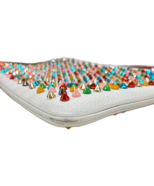 Christian Louboutin（クリスチャン・ルブタン）Christian Louboutin (クリスチャン・ルブタン) ルビポッシュ ホワイト サイズ:表記無しの古着・服飾アイテム