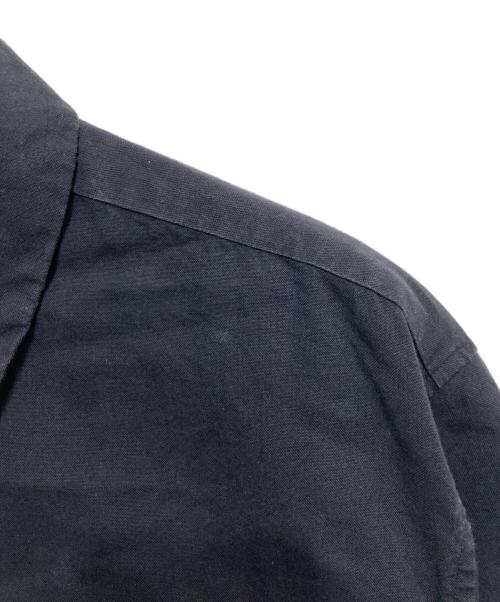 YAECA（ヤエカ）YAECA (ヤエカ) スナップボタンシャツ ネイビー サイズ:XLの古着・服飾アイテム