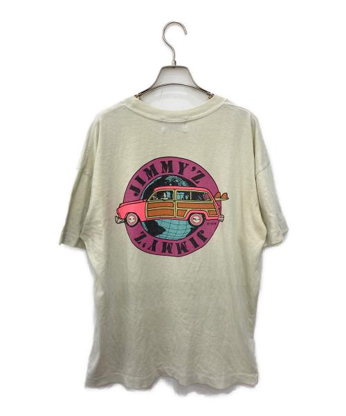 JIMMY'Z（ジミーズ）JIMMY'Z (ジミーズ) 90sプリントTシャツ アイボリー サイズ:不明の古着・服飾アイテム