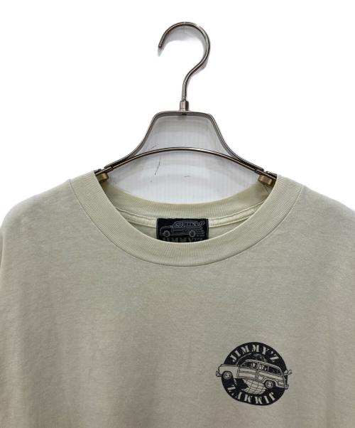 JIMMY'Z（ジミーズ）JIMMY'Z (ジミーズ) 90sプリントTシャツ アイボリー サイズ:不明の古着・服飾アイテム