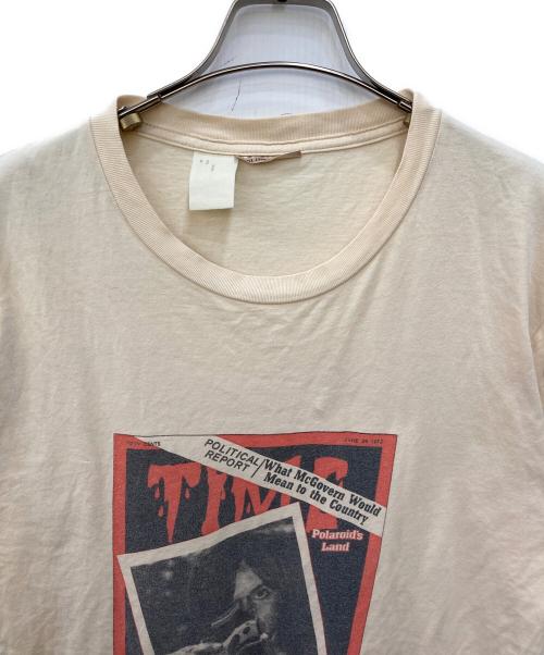 N.HOOLYWOOD foot the coacher（エヌ．ハリウッド）N.HOOLYWOOD foot the coacher (エヌ．ハリウッド) foot the coacher (フットザコーチャー) プリントTシャツ アイボリー サイズ:不明の古着・服飾アイテム