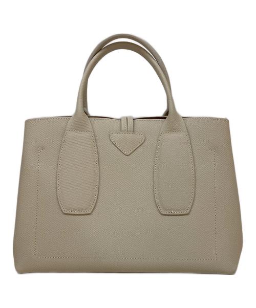 LONGCHAMP（ロンシャン）LONGCHAMP (ロンシャン) ROSEAU ベージュの古着・服飾アイテム