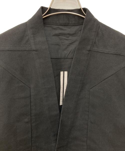 RICK OWENS（リックオウエンス）RICK OWENS (リックオウエンス) LUXOR ショートスリーブツイルシャツ ブラック サイズ:40の古着・服飾アイテム