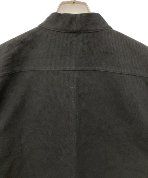 RICK OWENS（リックオウエンス）RICK OWENS (リックオウエンス) LUXOR ショートスリーブツイルシャツ ブラック サイズ:40の古着・服飾アイテム