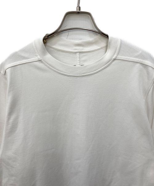 RICK OWENS（リックオウエンス）RICK OWENS (リックオウエンス) OVERSIZE SWEAT T-SHIRT ホワイト サイズ:Ｍの古着・服飾アイテム