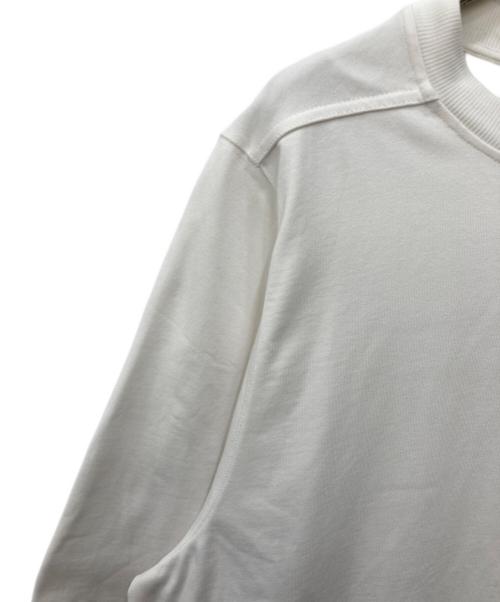 RICK OWENS（リックオウエンス）RICK OWENS (リックオウエンス) OVERSIZE SWEAT T-SHIRT ホワイト サイズ:Ｍの古着・服飾アイテム