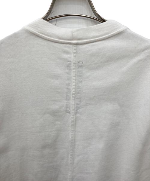 RICK OWENS（リックオウエンス）RICK OWENS (リックオウエンス) OVERSIZE SWEAT T-SHIRT ホワイト サイズ:Ｍの古着・服飾アイテム