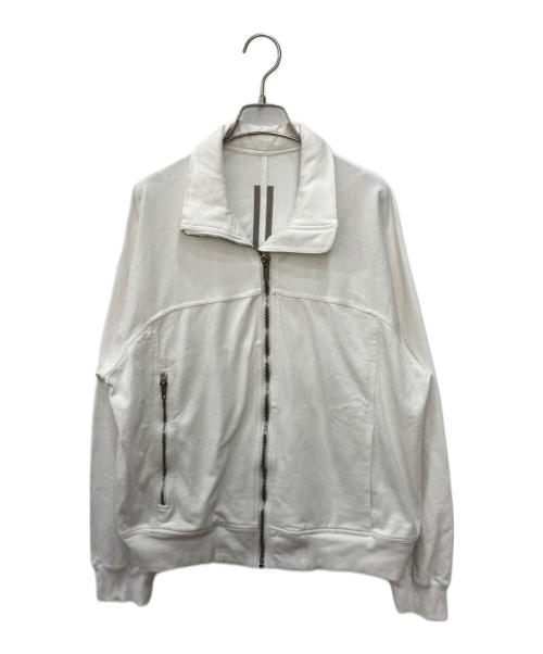 RICK OWENS（リックオウエンス）RICK OWENS (リックオウエンス) Zip Front Track Jacket ホワイト サイズ:XSの古着・服飾アイテム