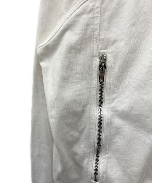 RICK OWENS（リックオウエンス）RICK OWENS (リックオウエンス) Zip Front Track Jacket ホワイト サイズ:XSの古着・服飾アイテム