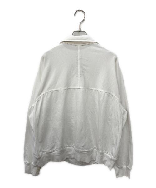 RICK OWENS（リックオウエンス）RICK OWENS (リックオウエンス) Zip Front Track Jacket ホワイト サイズ:XSの古着・服飾アイテム