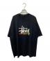 stussy（ステューシー）の古着「プリントTシャツ」｜ブラック