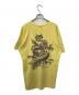 stussy (ステューシー) Dragon On Pigment Dyed Tee イエロー サイズ:Ⅼ：4000円