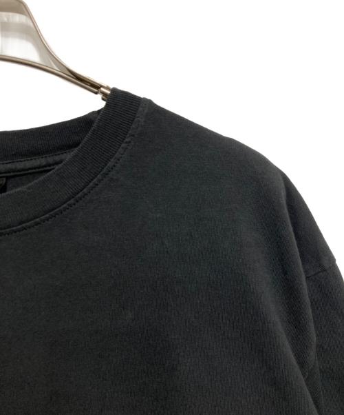 stussy（ステューシー）stussy (ステューシー) SURF Tomb PIGMENT Dyed Tee ブラック サイズ:Lの古着・服飾アイテム