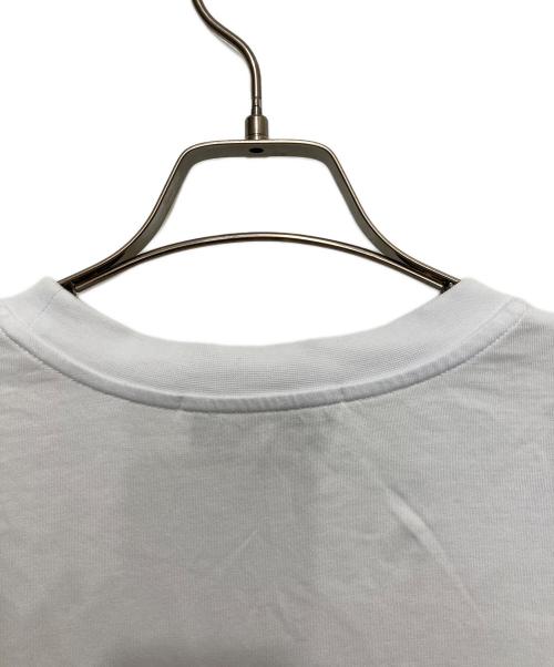 MSGM（エムエスジーエム）MSGM (エムエスジーエム) ロゴプリントTシャツ ホワイト サイズ:Lの古着・服飾アイテム