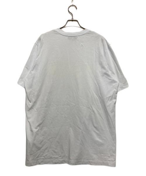 MSGM（エムエスジーエム）MSGM (エムエスジーエム) ロゴプリントTシャツ ホワイト サイズ:Lの古着・服飾アイテム