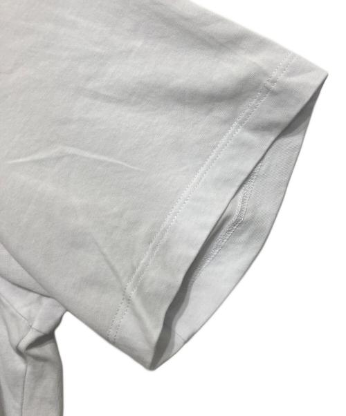 MSGM（エムエスジーエム）MSGM (エムエスジーエム) ロゴプリントTシャツ ホワイト サイズ:Lの古着・服飾アイテム