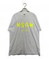 MSGM（エムエスジーエム）の古着「ロゴプリントTシャツ」｜ホワイト
