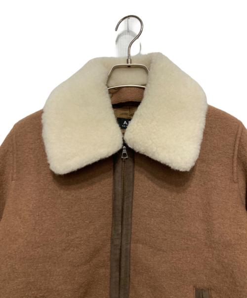 A.P.C.（アーペーセー）A.P.C. (アーペーセー) フライトジャケット ブラウン サイズ:SIZE 38の古着・服飾アイテム