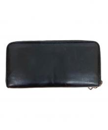 PORTER（ポーター）の古着「ラウンドジップロングウォレット」｜ブラック