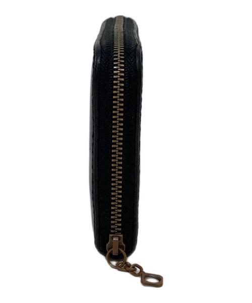PORTER（ポーター）PORTER (ポーター) ラウンドジップロングウォレット ブラックの古着・服飾アイテム