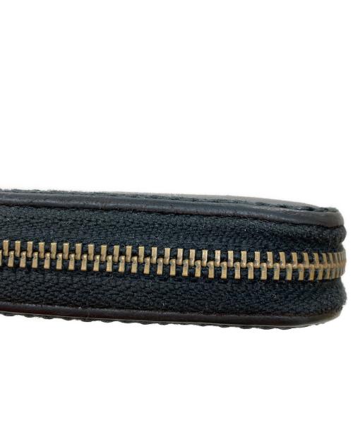 PORTER（ポーター）PORTER (ポーター) ラウンドジップロングウォレット ブラックの古着・服飾アイテム