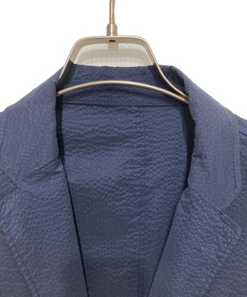 BEAMS PLUS（ビームスプラス）BEAMS PLUS (ビームスプラス) シアサッカーテーラードジャケット ネイビー サイズ:Sの古着・服飾アイテム