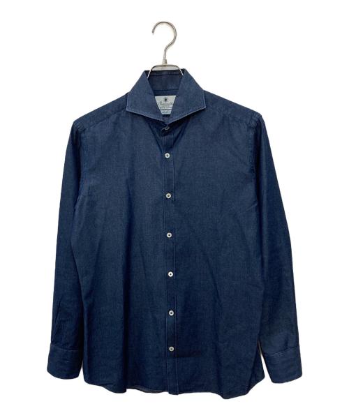 giannetto（ジャンネット）giannetto (ジャンネット) デニムシャツ インディゴ サイズ:Sの古着・服飾アイテム