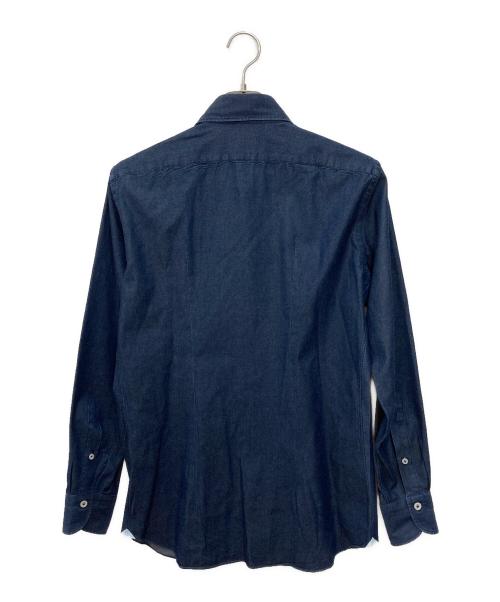 giannetto（ジャンネット）giannetto (ジャンネット) デニムシャツ インディゴ サイズ:Sの古着・服飾アイテム