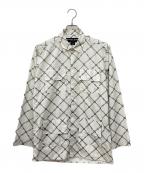 HUNTING WORLDハンティングワールド）の古着「総柄シャツ」｜ホワイト