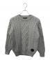 HUNTING WORLD（ハンティングワールド）の古着「ケーブルニット」｜グレー