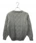 HUNTING WORLD (ハンティングワールド) ケーブルニット グレー サイズ:M：5000円