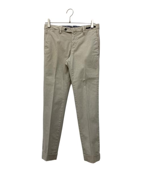 BEAMS F（ビームスエフ）BEAMS F (ビームスエフ) PT01 (ピーティーゼロウーノ) スラックス ベージュ サイズ:44の古着・服飾アイテム