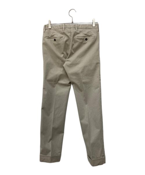 BEAMS F（ビームスエフ）BEAMS F (ビームスエフ) PT01 (ピーティーゼロウーノ) スラックス ベージュ サイズ:44の古着・服飾アイテム