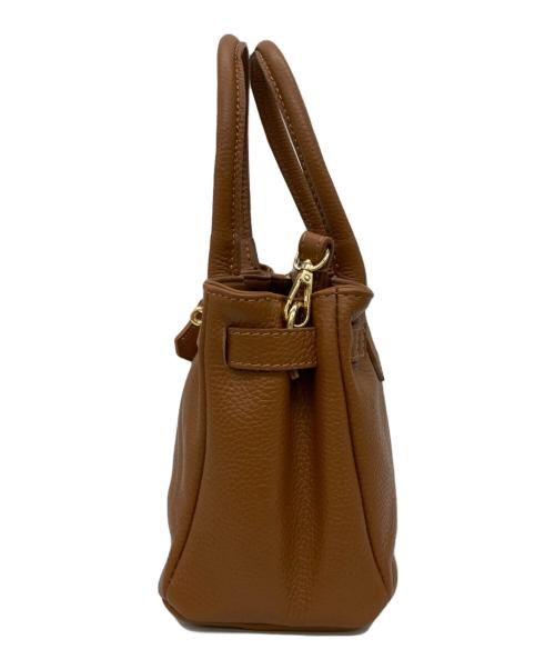 AULENTTI（オウレンティ）AULENTTI (オウレンティ) 2WAYバッグ ブラウンの古着・服飾アイテム