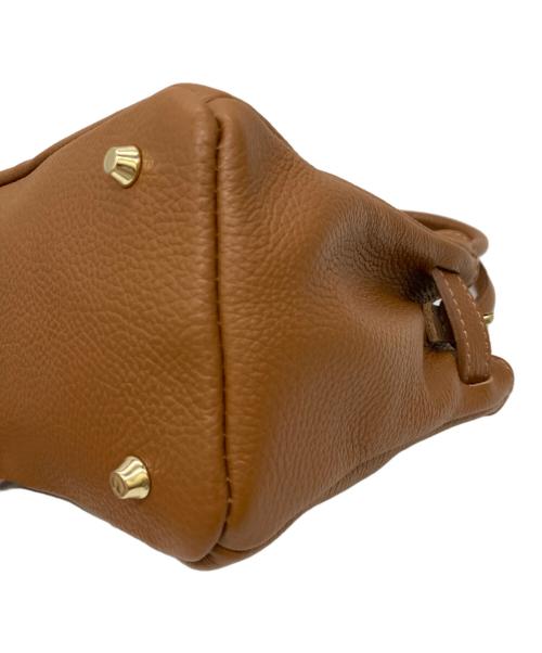 AULENTTI（オウレンティ）AULENTTI (オウレンティ) 2WAYバッグ ブラウンの古着・服飾アイテム