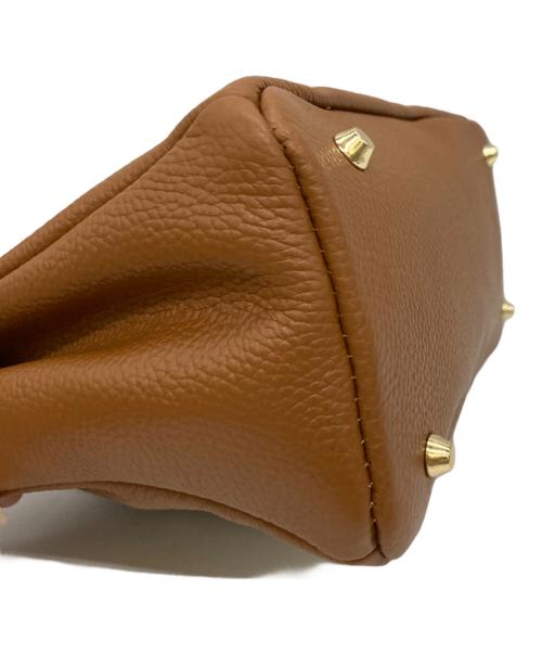 AULENTTI（オウレンティ）AULENTTI (オウレンティ) 2WAYバッグ ブラウンの古着・服飾アイテム